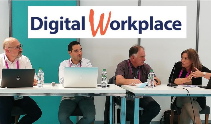 table-ronde Salon Digital Workplace