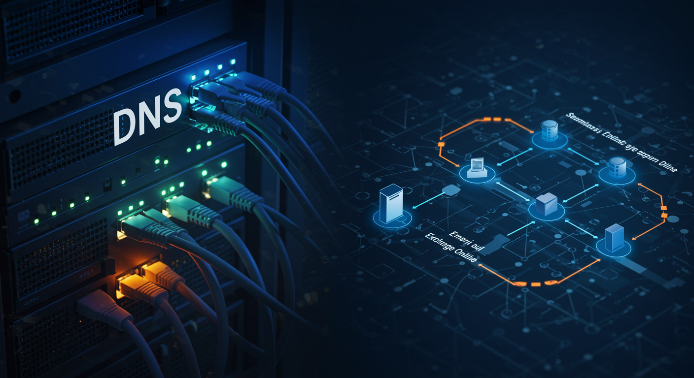 basculement DNS et routage messagerie vers Exchange Online basculement DNS et routage messagerie vers Exchange Online